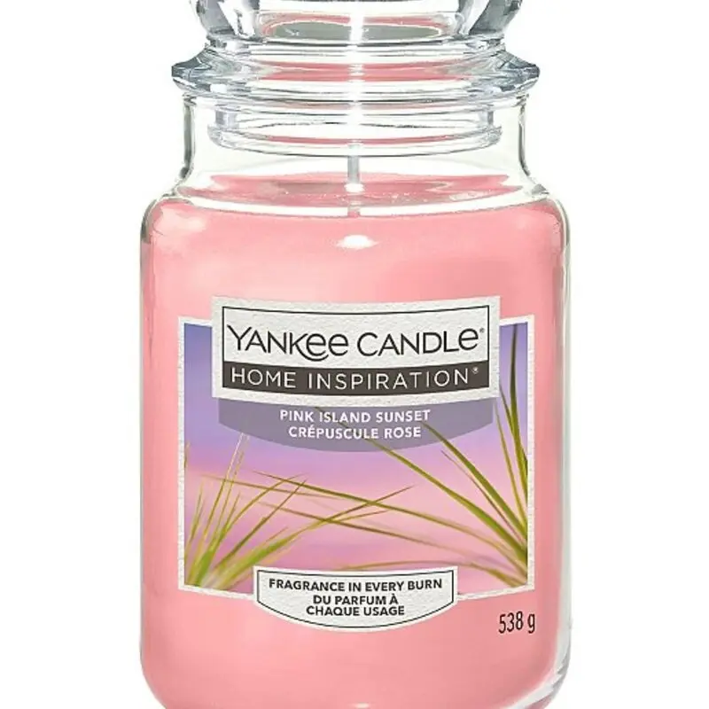  Yankee Candle 扬基 香氛蜡烛粉红岛日落 (538g)