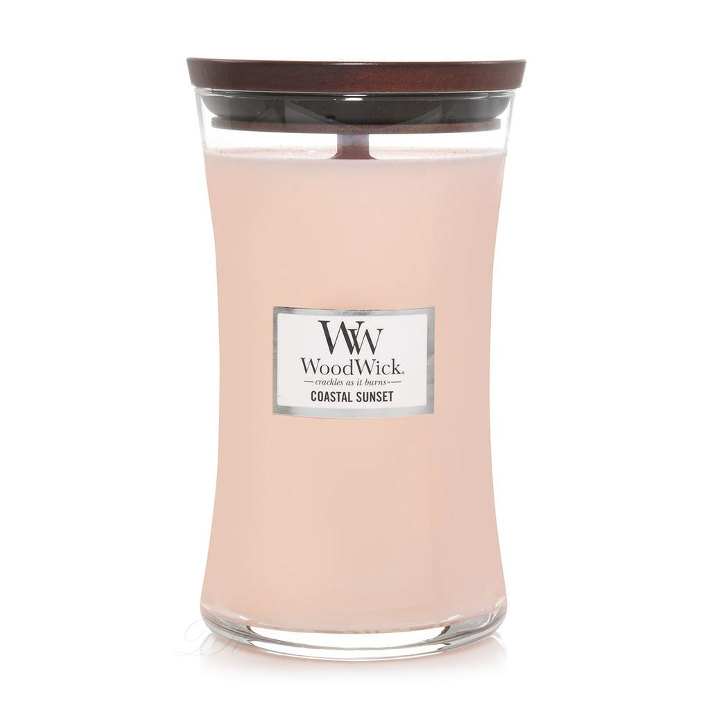 WoodWick 海岸夕阳大号香氛蜡烛 609g