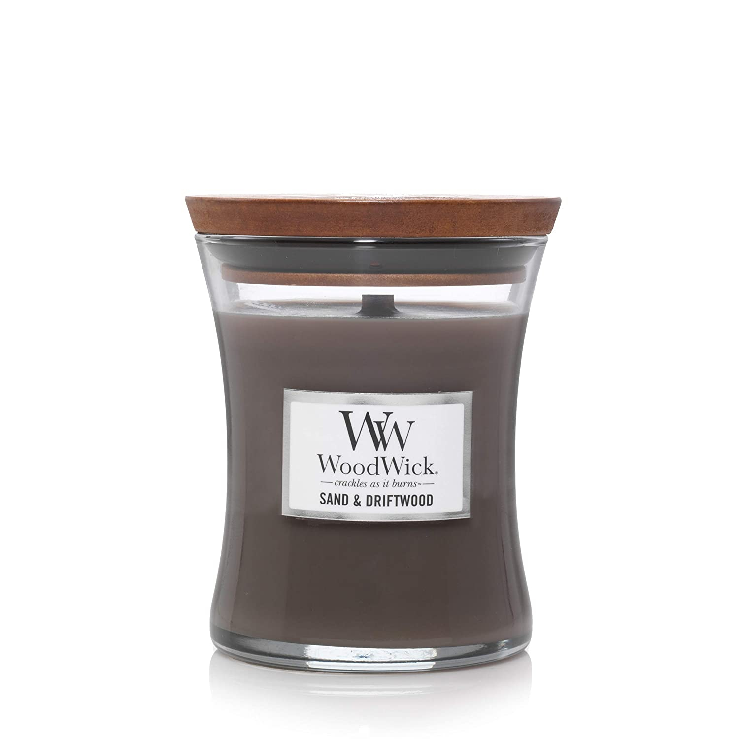 WoodWick 珍华乌木中号香氛蜡烛 275g