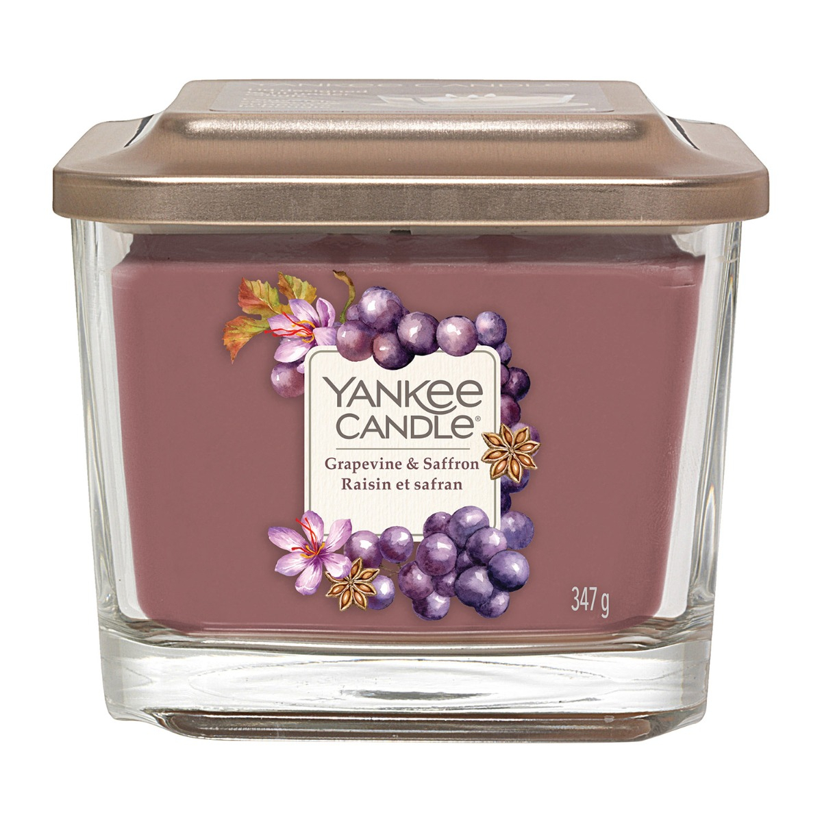 Yankee Candle 扬基 香薰蜡烛葡萄树和藏红花 347g