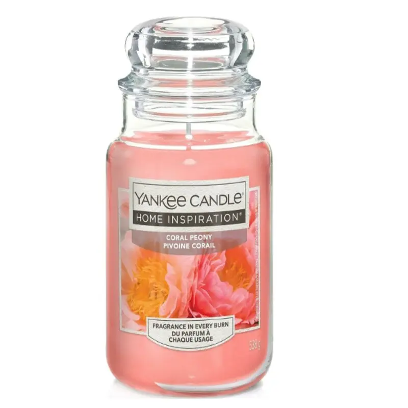 Yankee Candle 扬基 珊瑚牡丹香氛蜡烛 538g