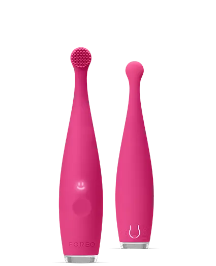 Foreo 斐珞尔 ISSA baby 硅胶智能电动牙刷 婴幼儿专用  草莓红 USB Plug