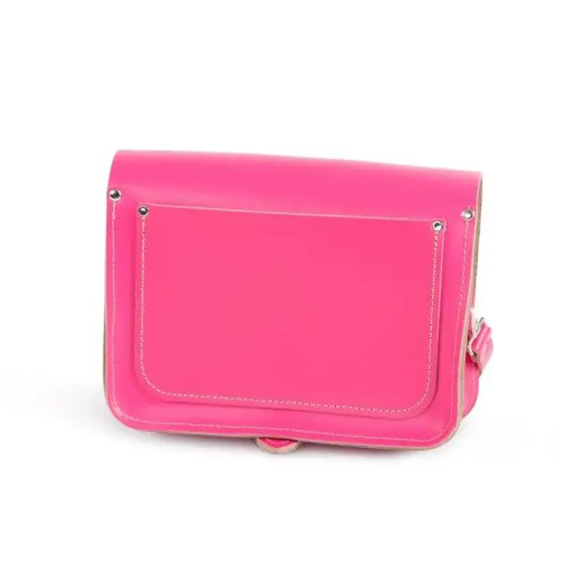 Gweniss Riley Saddle Bag - Bright Pink
