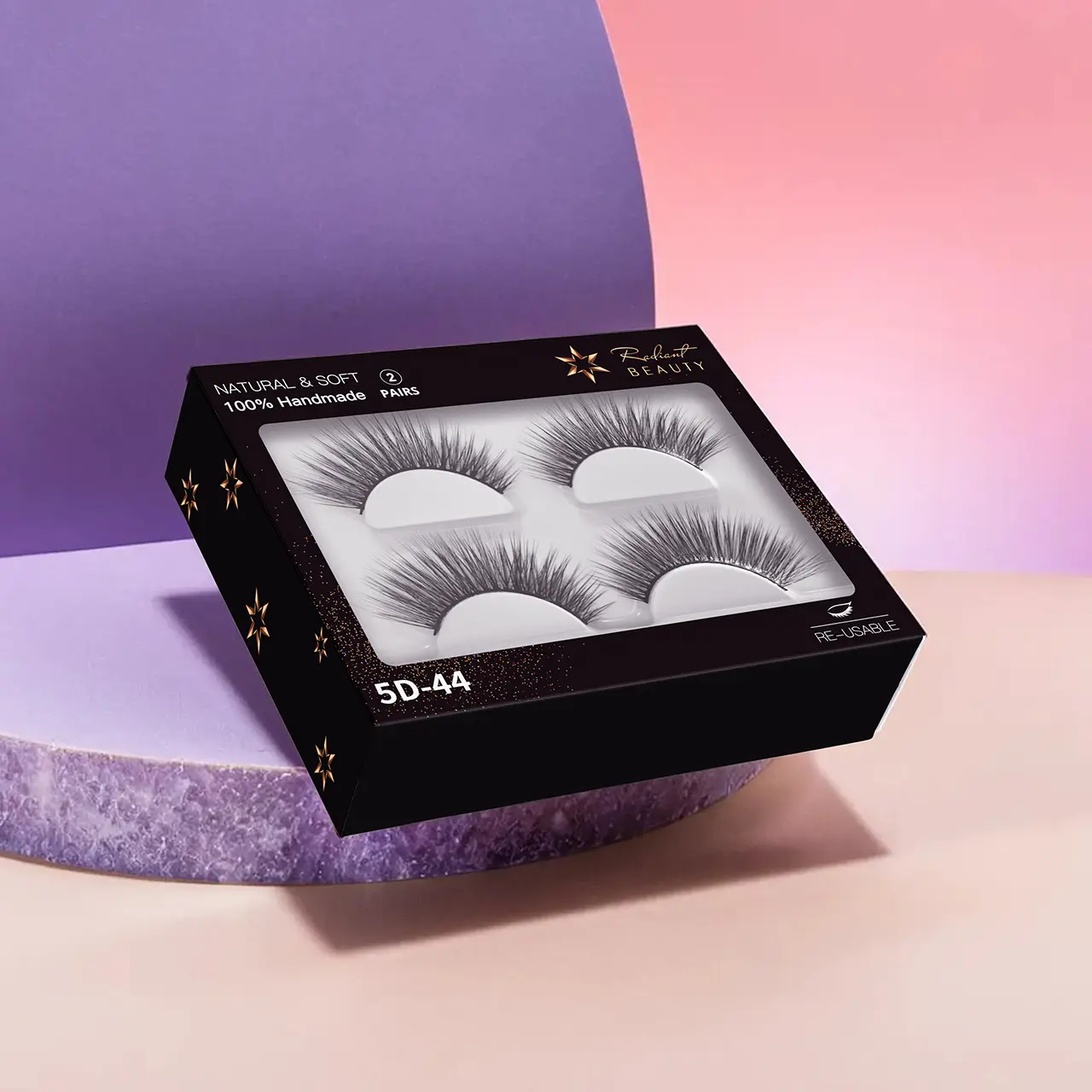 Radiant Beauty - Natural Lash 5D-44 (2 Sets)