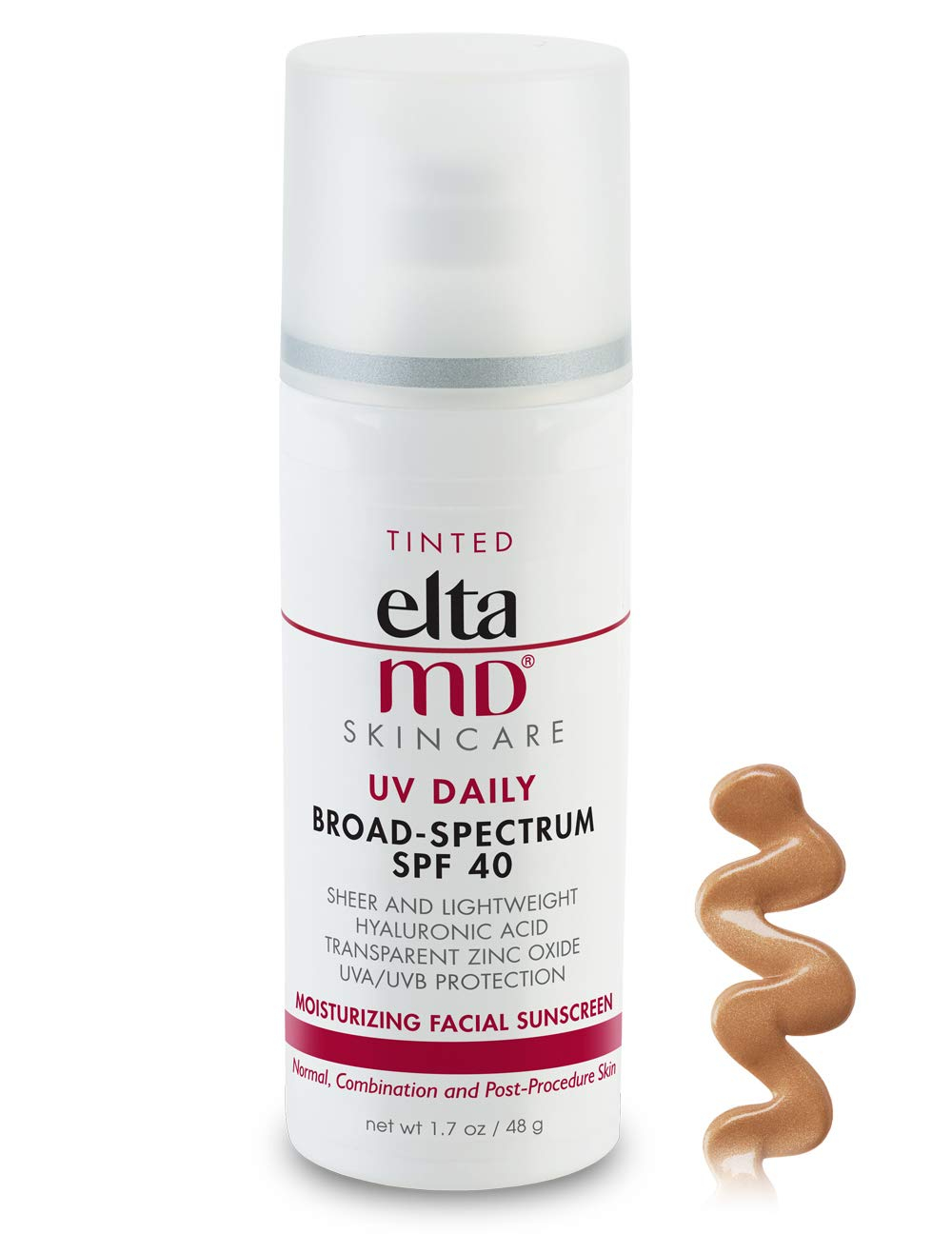 EltaMD 日常修护防晒霜SPF40 -Tinted (48g)