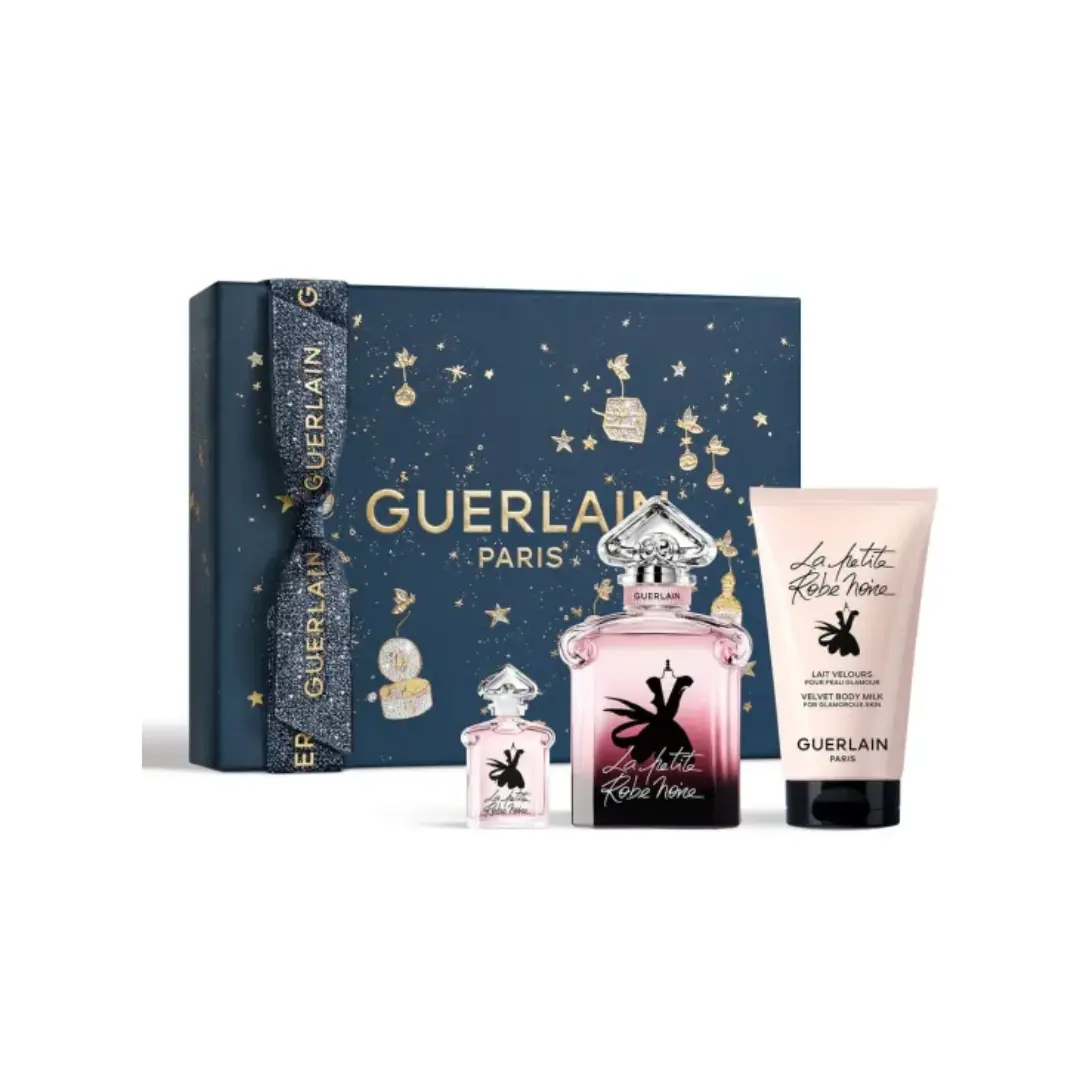Guerlain 娇兰 法式黑裙女士香水礼盒套装 （EDP50ml+5ml+身体乳75ml）