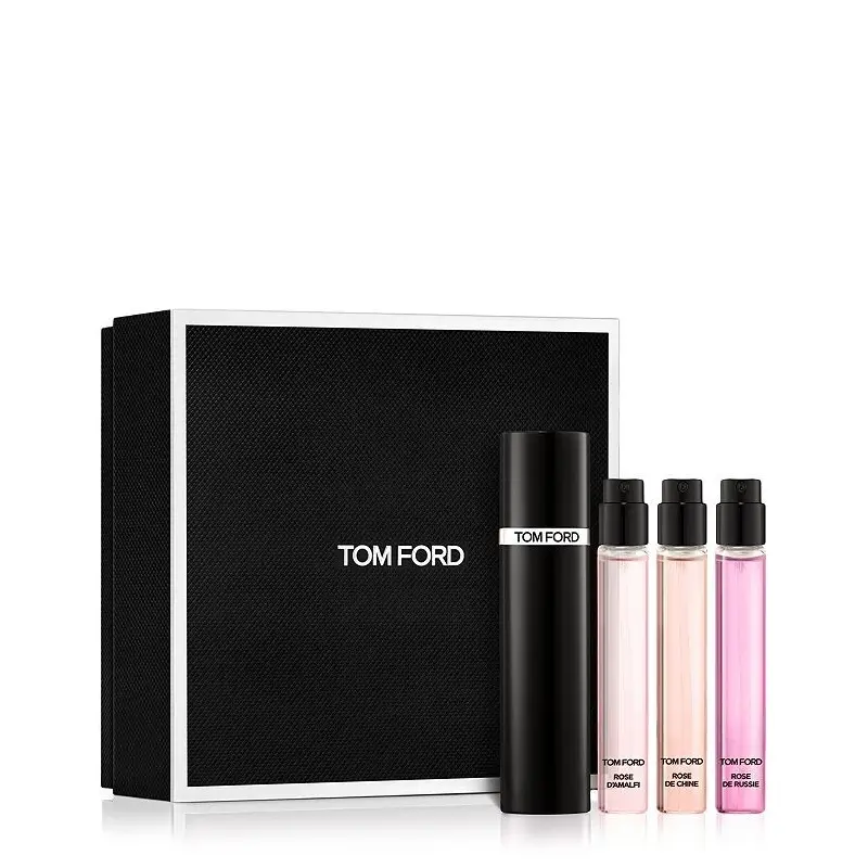 Tom Ford - Private Blend Roses 3 Piece Gift Set: Rose D'Amalfi Eau de Parfum (10ml) & Rose De Chine Eau de Parfum (10ml) & Rose De Russie Eau de Parfum (10ml) 