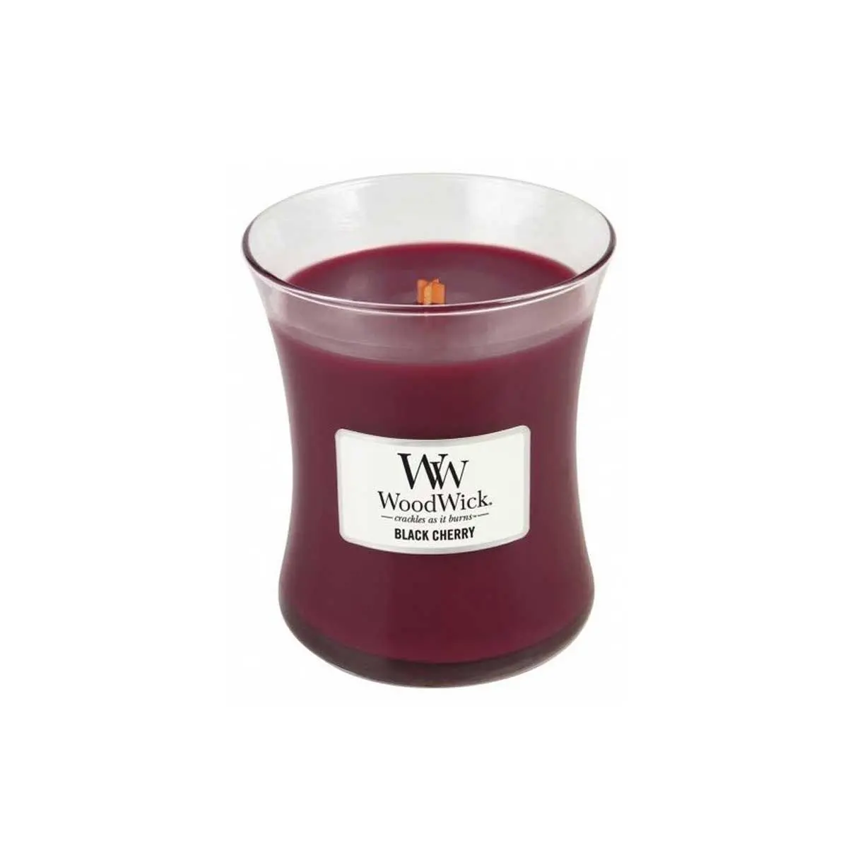 WoodWick 香氛蜡烛 黑樱桃 中号 275g