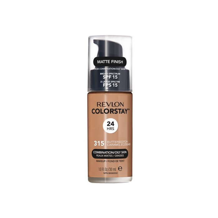Revlon - ColorStay Foundation for Combination/Oily Skin in 315 Butterscotch (30ml)