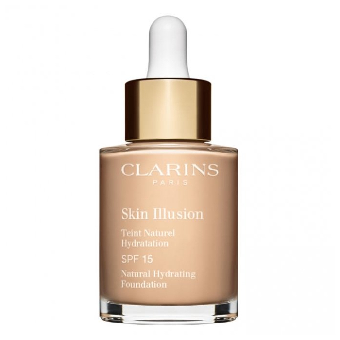 Clarins 娇韵诗 缎光水漾精华粉底液105 Nude - 30ml