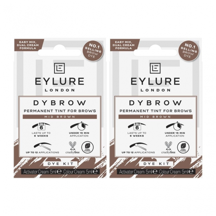 Eylure - Dybrow Mid Brown Duo
