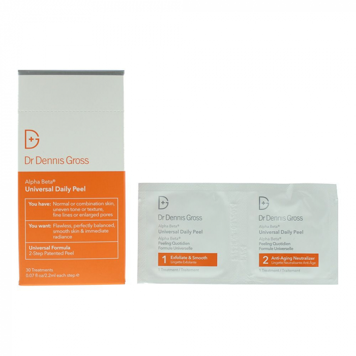 Dr Dennis Gross - Alpha Beta Universal 2-Step Daily Peel - 30 Treatments 
