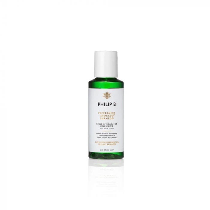PhilipB 薄荷鳄梨丰盈澄净洗发水 60ml