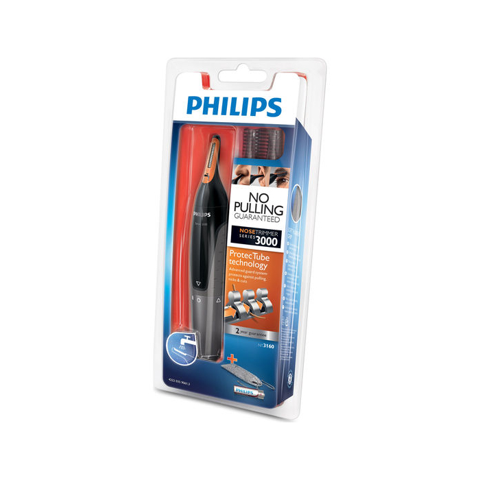 Philips 飞利浦舒适的鼻毛、耳毛及眉毛修剪器 NT3160/10
