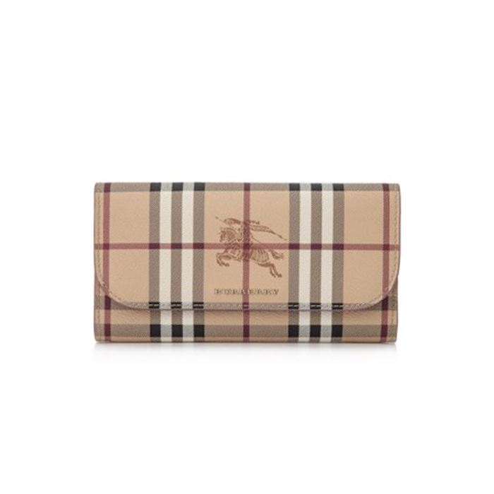 Burberry 巴宝莉Haymarket Harris Wallet in Light Elderberry