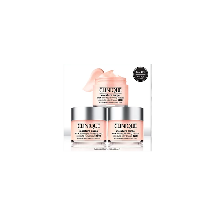 Clinique - Moisture Surge 100H Auto-Replenishing Hydrator Trio Set (3x125ml)