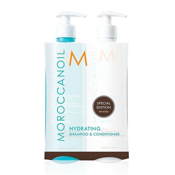 Moroccanoil摩洛哥坚果油  保湿透亮洗护套装 - 2*500ml