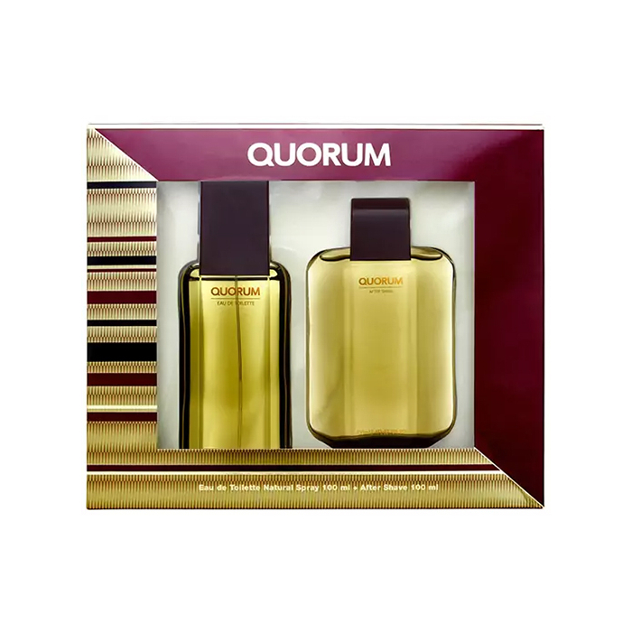 Antonio Puig - Quorum EDT & Aftershave Gift Set (2x100ml)