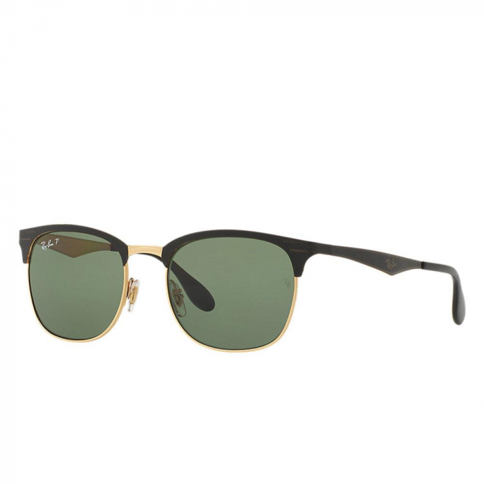 雷朋 高街时尚 绿色 经典系 G-15  偏光 黑金框 太阳镜 Ray-Ban RB3538 Sunglasses - Black RB3538 187/9A 53-19