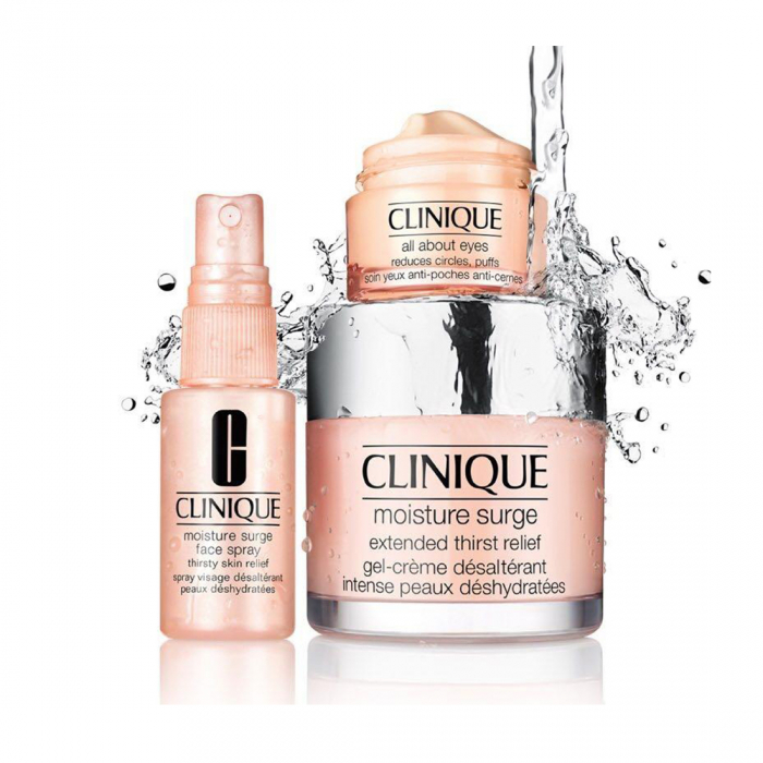 Clinique 倩碧护肤套装（保湿润肤霜125ml+保湿喷雾30ml+眼部护理水凝霜15ml）