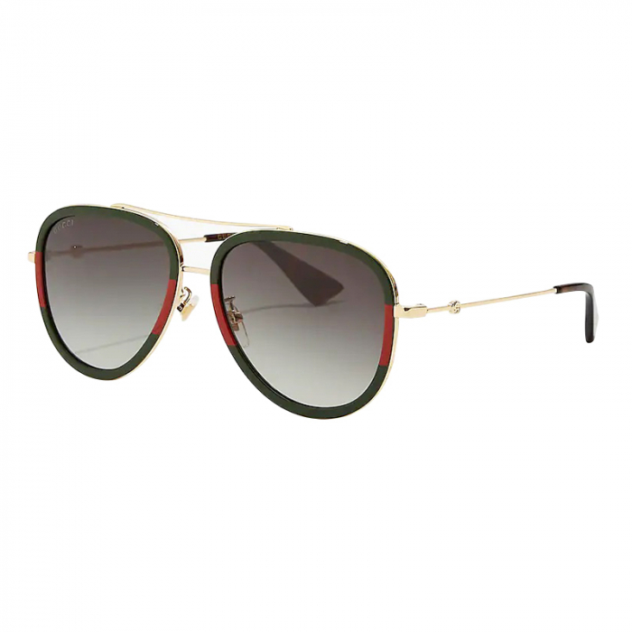 Gucci 古驰 飞行员式太阳镜 GG0062S 003 57mm