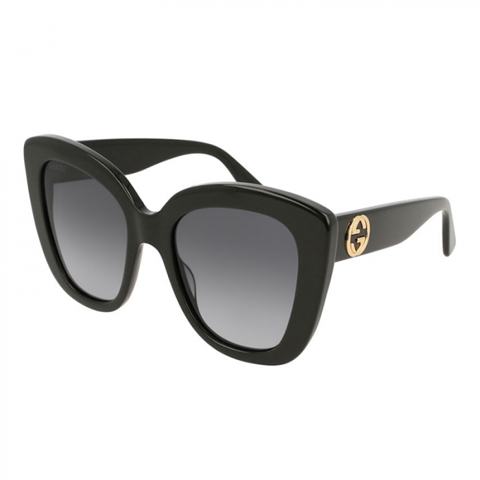 Gucci 女士太阳镜黑色 GG0327S 001 52mm