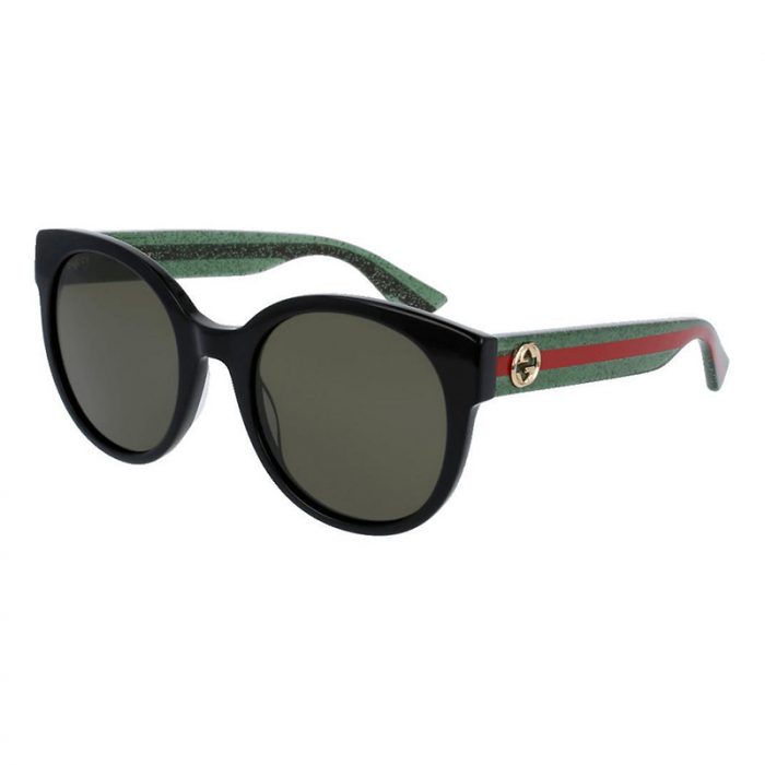 Gucci 古驰 亮黑色太阳镜 GG0035SN 002 54mm