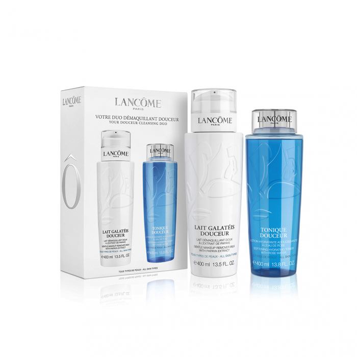 Lancôme兰蔻清洁护肤套装（兰蔻新清滢嫩肤400ml + 新清滢柔肤卸妆乳400ml）