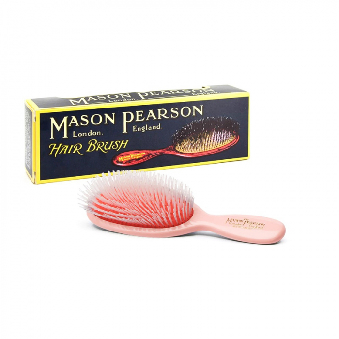 Mason Pearson 梅森皮尔森 尼龙口袋梳子HBN4  粉色