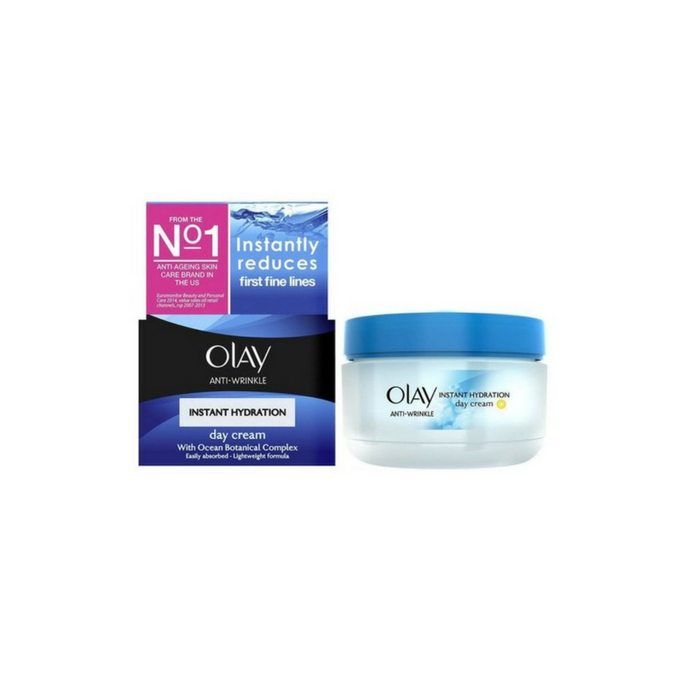 Olay Anti Wrinkle Instant Hydration Day Cream 50ml (Damaged Box) 