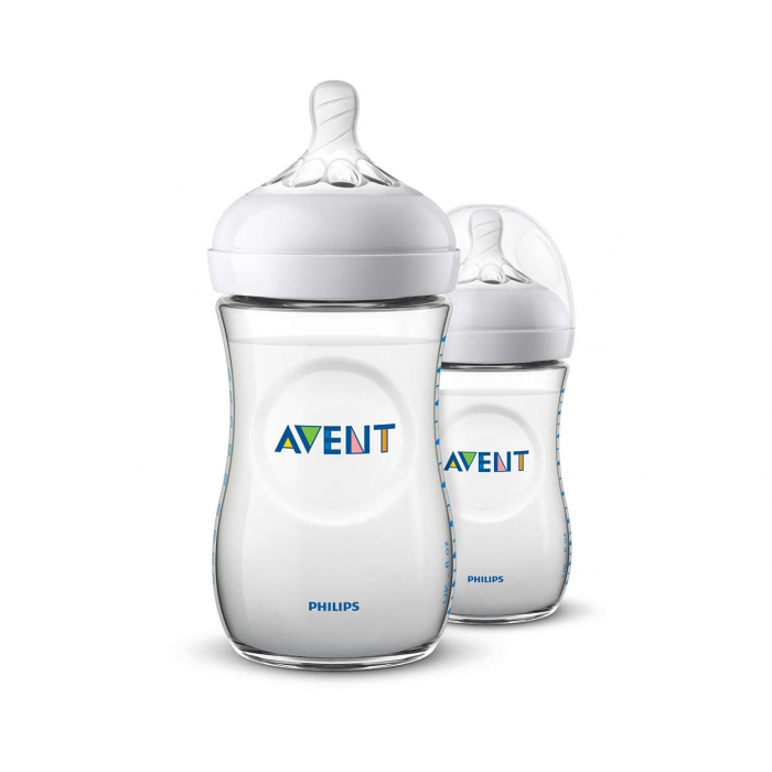 Philips飞利浦新安怡宽口径自然原生PP奶瓶 2*260ml