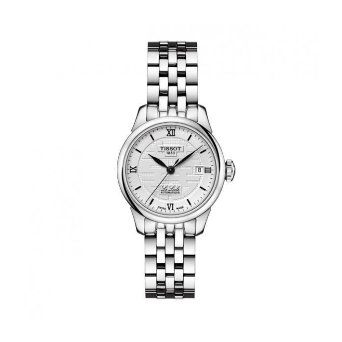 Tissot 天梭力洛克系列钢带机械女表 T41118316