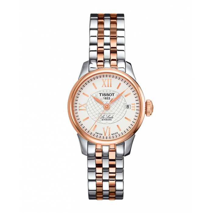 Tissot 天梭力洛克系列钢带机械女表 T41218316