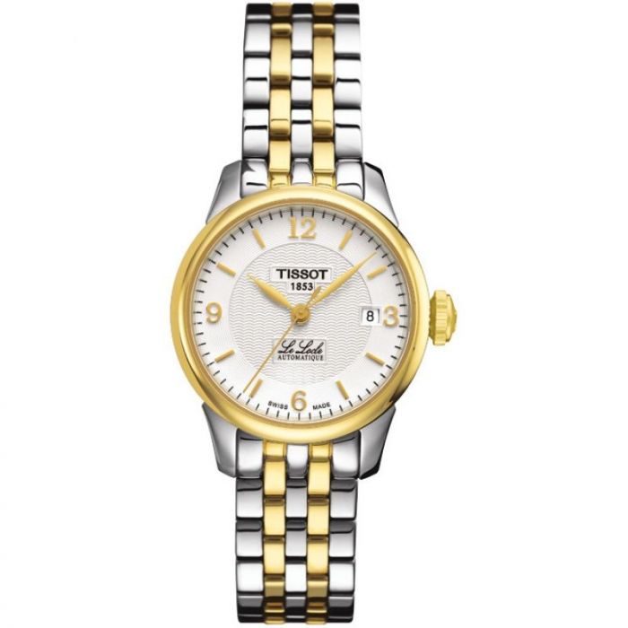 Tissot 天梭力洛克系列钢带机械女表 T41218334