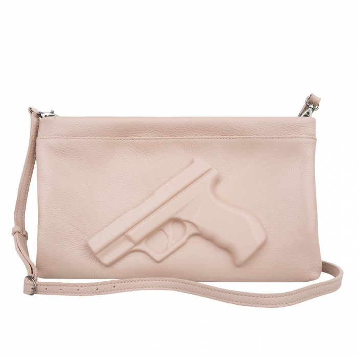 手枪包 Vlieger & Vandam Gun Clutch in Powder