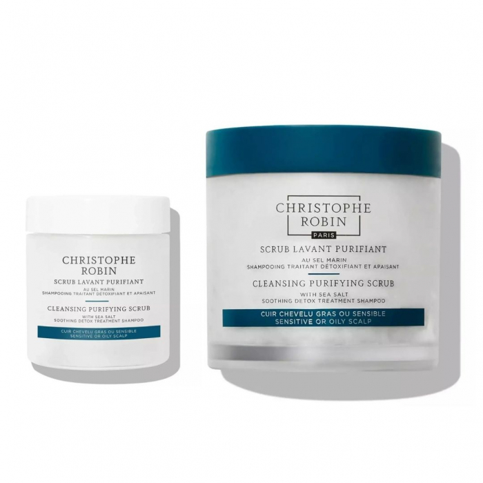 Christophe Robin 海盐头皮清洁膏组合套装 250ml+75ml