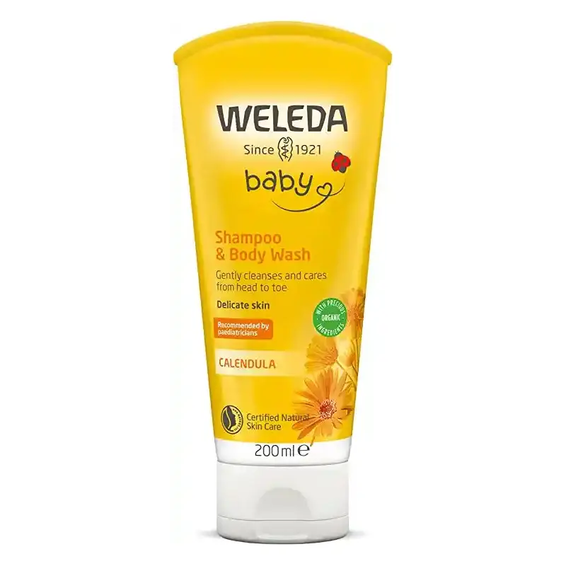 Weleda 维蕾德 金盏花宝宝洗护二合一洗发沐浴露 200ml
