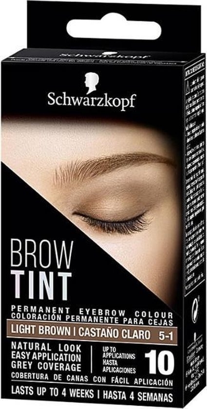 Schwarzkopf 施华蔻 染眉膏-浅棕色 17ml