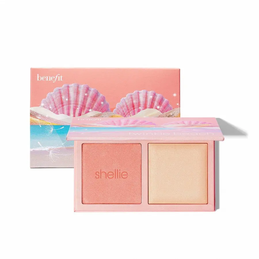Benefit - Twinkle Beach Blush & Highlighter Duo Palette