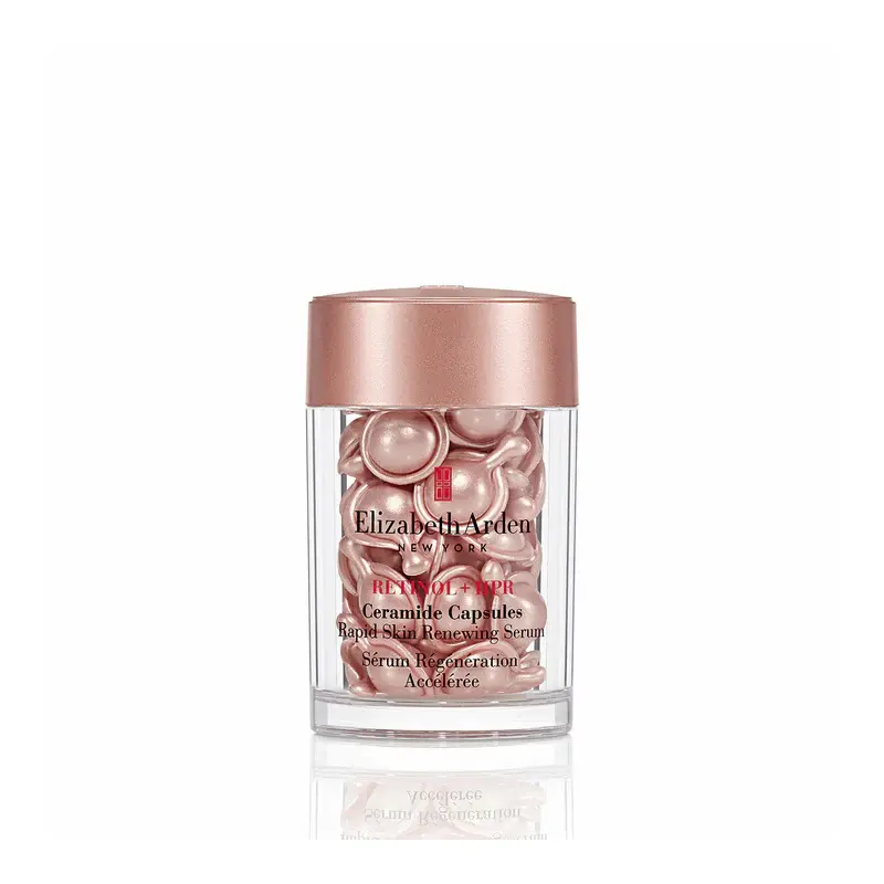 Elizabeth Arden 伊丽莎白雅顿 视黄醇 + HPR 神经酰胺胶囊 快速焕肤精华液 （粉胶）30粒