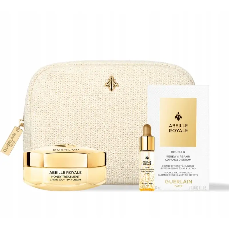 Guerlain 娇兰 帝皇蜂姿蜜护日霜 50ml 套装（日霜50ml+ 复原蜜5ml +双效焕新精华露 7 x 0.6 ml）