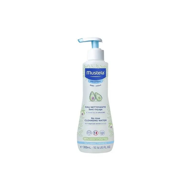 Mustela - Avocado No-Rinse Cleansing Water (300ml)