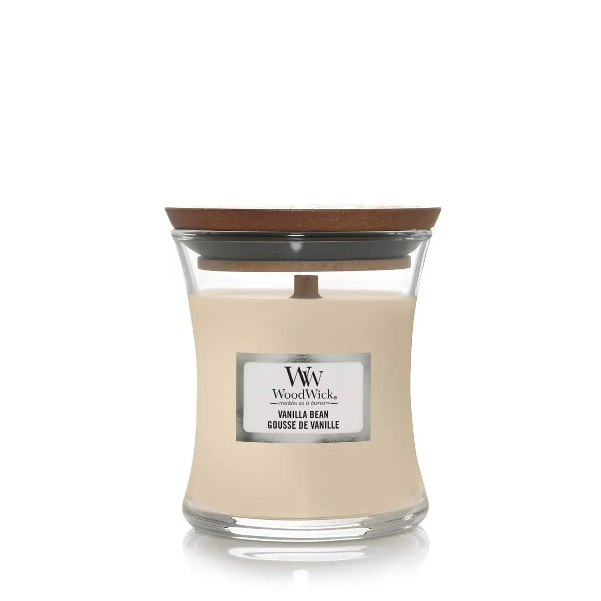 WoodWick 香草豆香氛蜡烛 85g