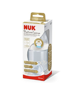 NUK 自然感260毫升奶瓶  中号奶嘴（6-18 个月）