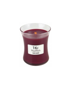 WoodWick 香氛蜡烛 黑樱桃 中号 275g