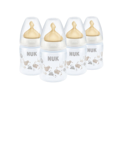 NUK 温控奶瓶带乳胶奶嘴 4*150ml