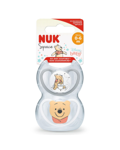 NUK 迪士尼小熊维尼安抚奶嘴 0-6m