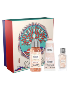 L'Occitane 欧舒丹 格拉斯橙花沐浴啫喱75ml+护手霜30ml+香水EDT 7.5ml