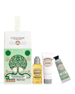 L'Occitane 欧舒丹 杏仁沐浴油35ml+身体乳20ml+护手霜10ml