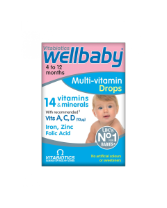 Vitabiotics 薇塔贝尔 Wellbaby d3滴剂婴幼儿维生素4岁以内 30ml